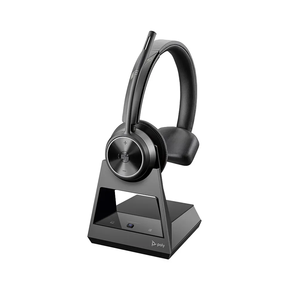 Savi 7310-M Office Wireless Noise Canceling Mono On Ear Headset, MS Certified (7S439AA#ABA) | Poly Discount