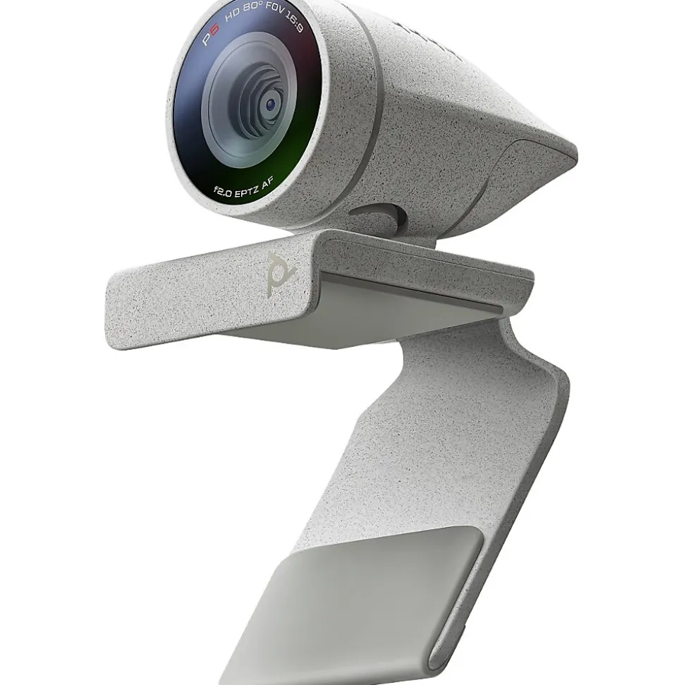 Studio P5 HD 1080p Webcam, White (2200-87070-001) | Poly Best