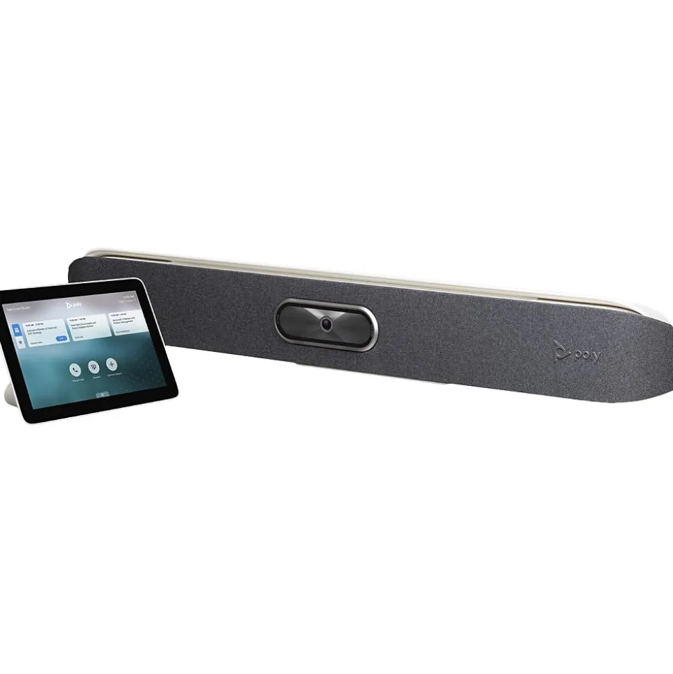 Studio X50 UHD Conferencing Video Bar with T8 Touch Interface, 8 Megapixels, Black (2200-86270-001) | Poly Online