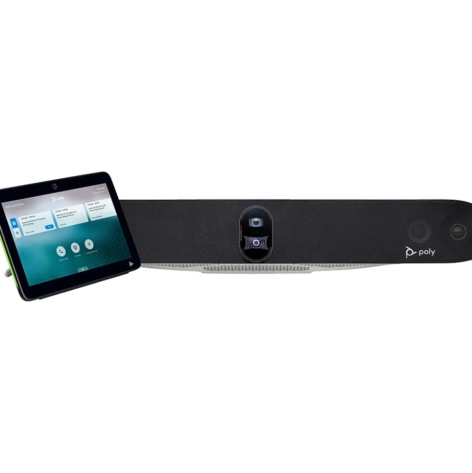Studio X70 Ultra HD 4K Conferencing Video Bar with TC10 Controller Kit, Black (8L531AA) | Poly Store