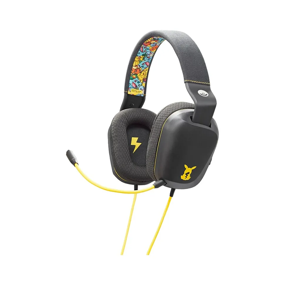 Pokemon: Kanto Friends NSGP0139-01 Headset for Nintendo Switch, Wired, Black | PowerA Hot