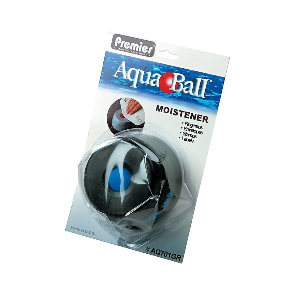 AquaBall Fingertip Moistener, Black (AQ701G) | Premier Flash Sale