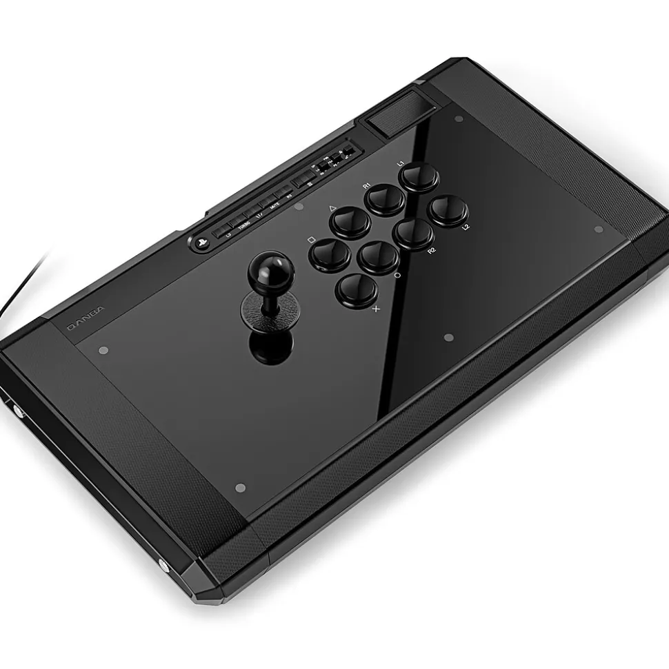 Obsidian 2 QANQ7 Joystick for PlayStation 5/4 & PC, Wired, Black Obsidian | QANBA Clearance