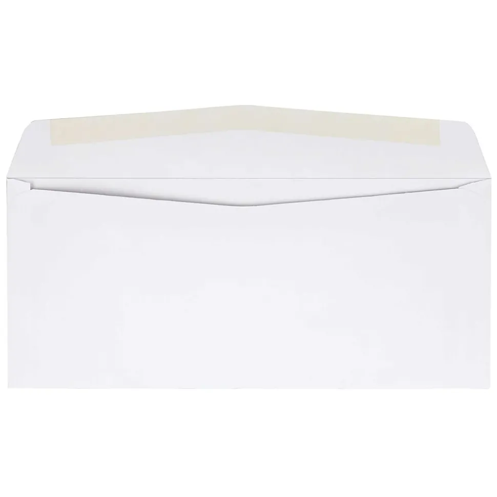 #10 Window Envelopes, 4 1/8" x 9 1/2", White, 500/Box (QUA90120) | Quality Park Discount