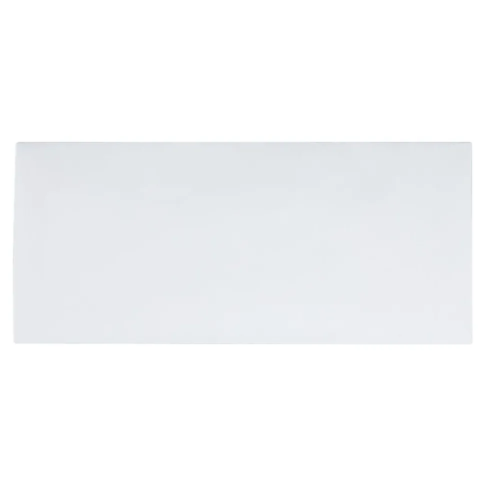 Gummed #10 Business Envelopes, 4 1/8" x 9 1/2", White Wove, 500/Box (QUA90020) | Quality Park Shop