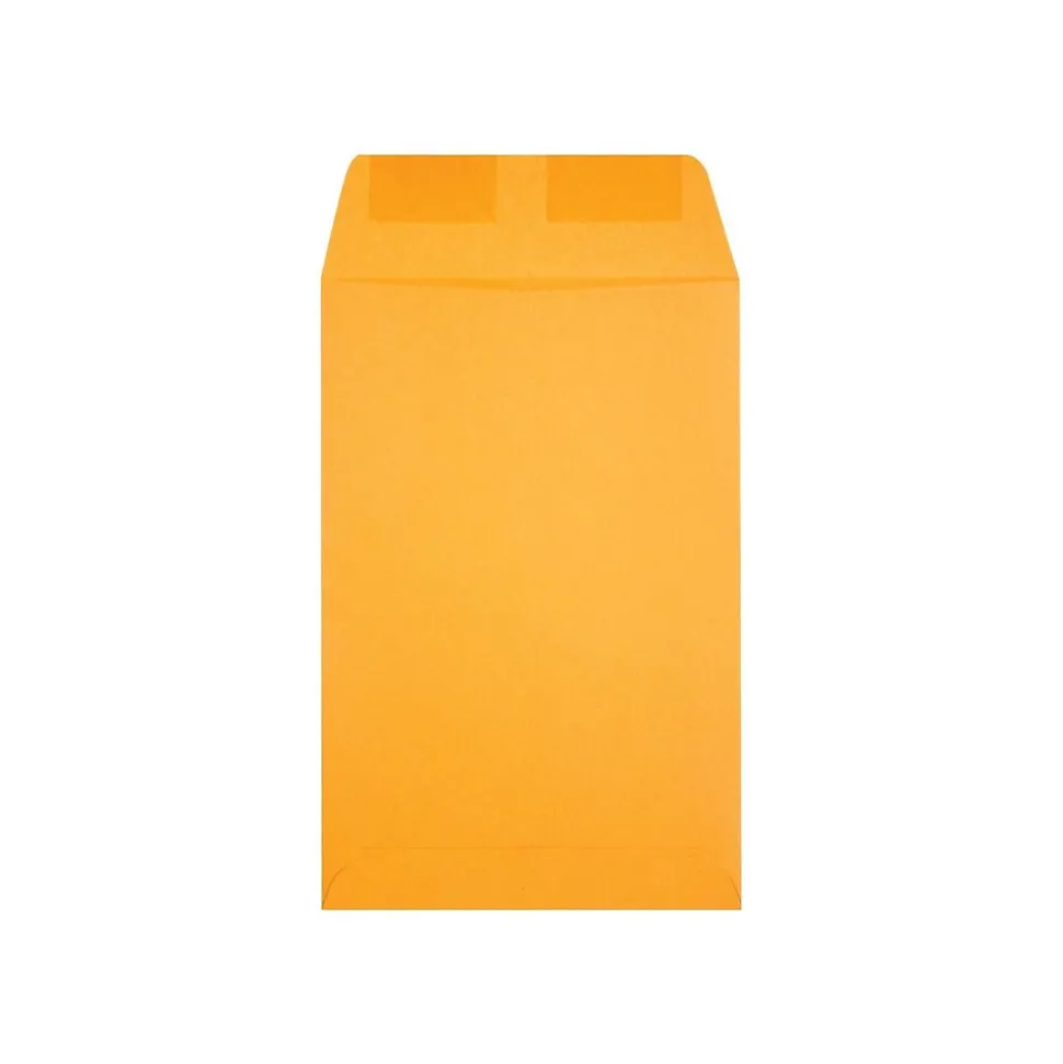 Gummed Catalog Envelopes, 6" x 9", Kraft, 500/Bx (QUA40765) | Quality Park Discount