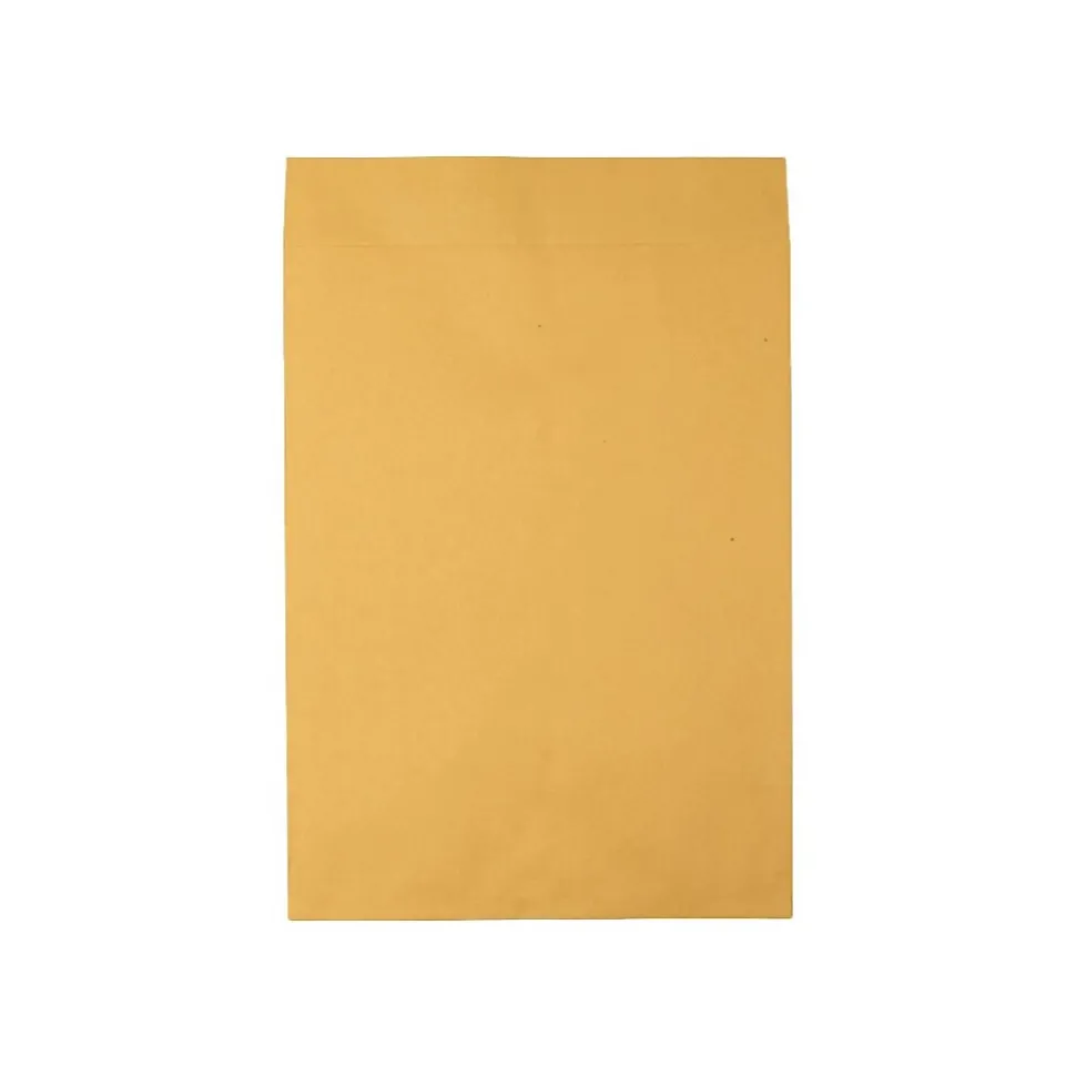 Open End Kraft Catalog Envelopes, 15" x 20", Brown Kraft, 25/Box (QUA42355) | Quality Park Outlet