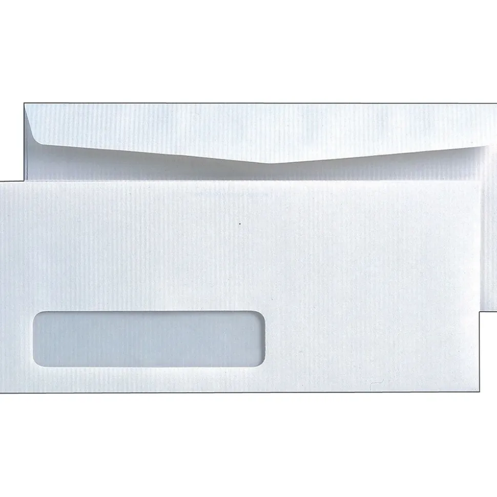 Park Ridge #10 Window Envelope 4 1/8" x 9 1/2", White, 500/Box (QUA21330) | Quality Park Outlet