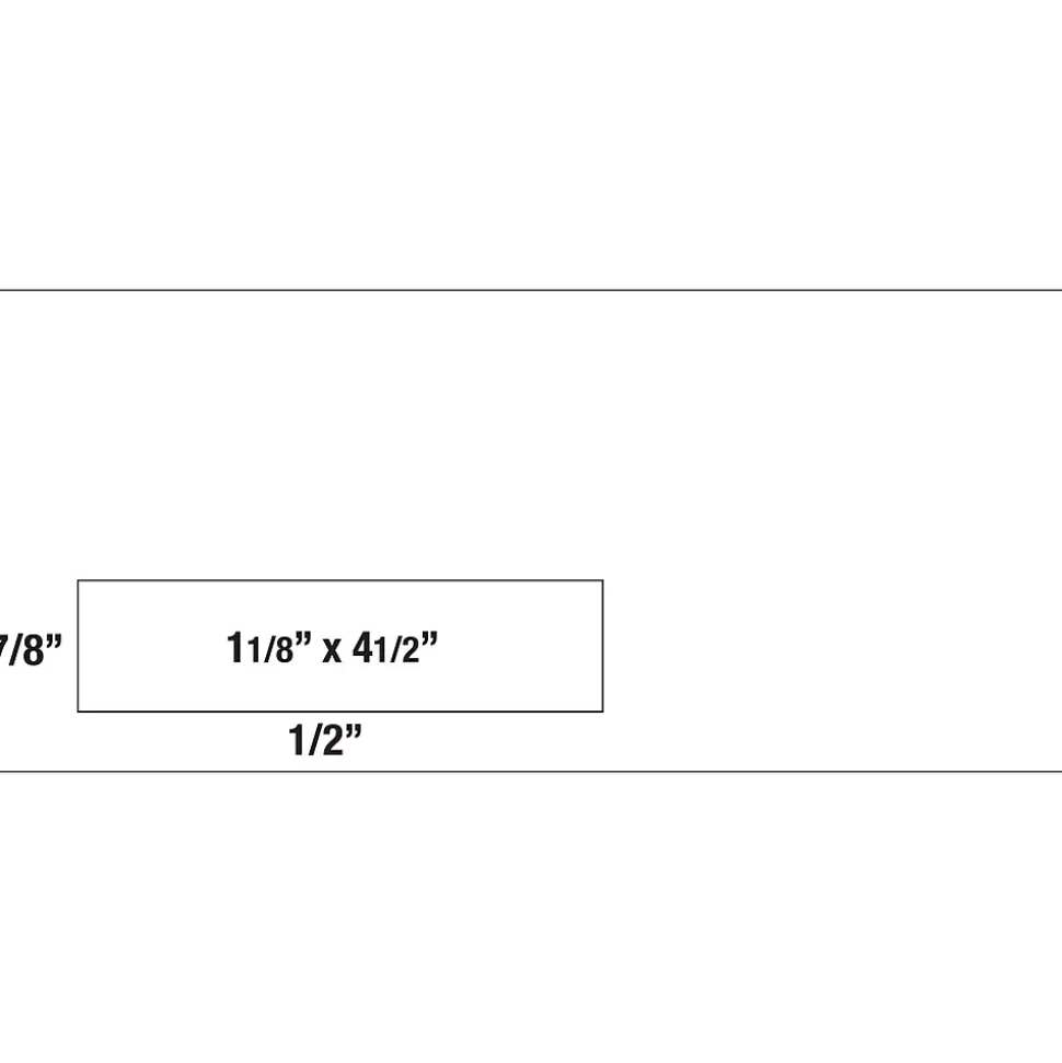Park Ridge #10 Window Envelope 4 1/8" x 9 1/2", White, 500/Box (QUA21330) | Quality Park Outlet