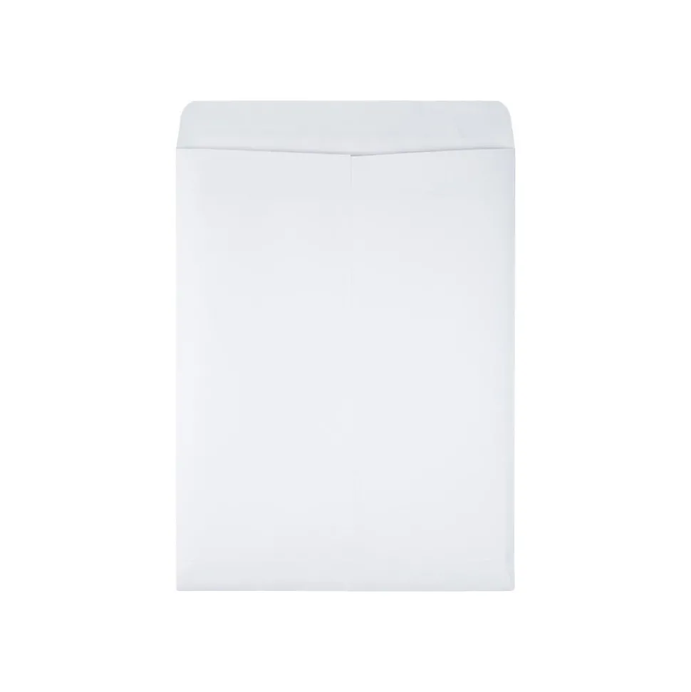 Redi-Seal Catalog Envelopes, 9.5" x 12.5", White Wove, 100/Box (QUA43617) | Quality Park Cheap