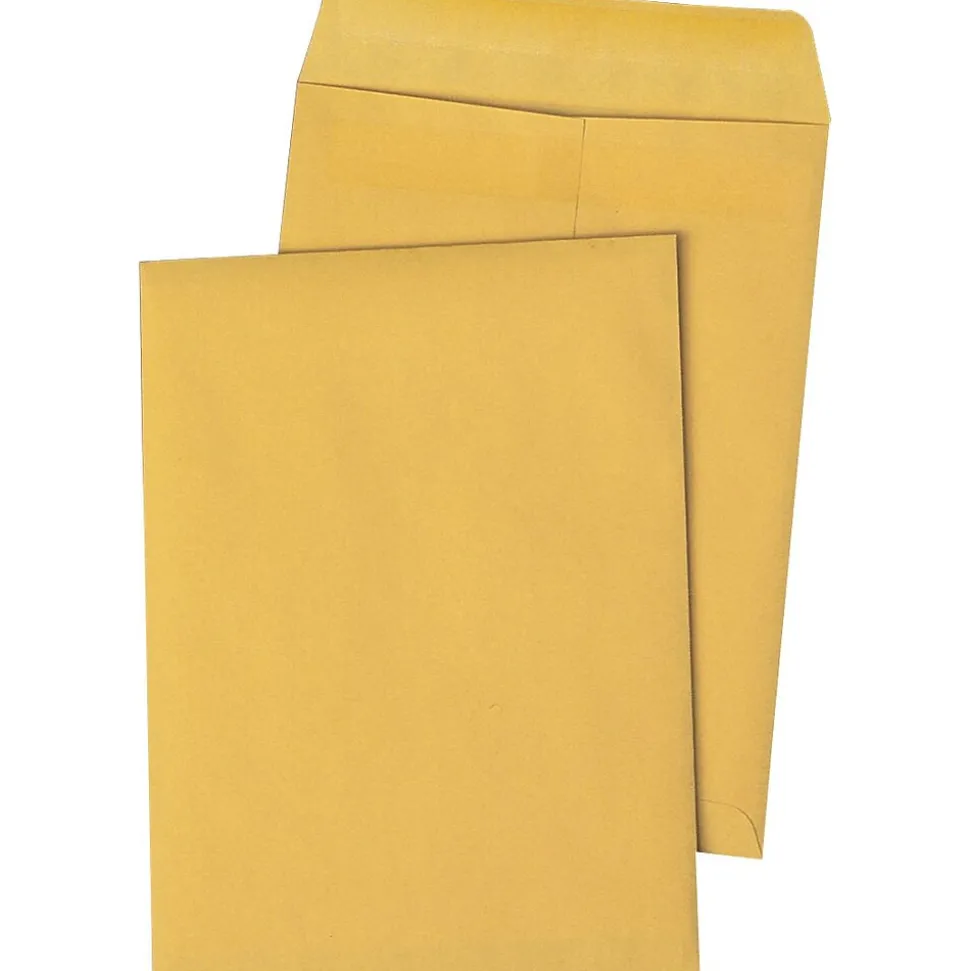 Redi-Seal Kraft Catalog Envelope, 10" x 13", Kraft, 100/Box (43767) | Quality Park Discount