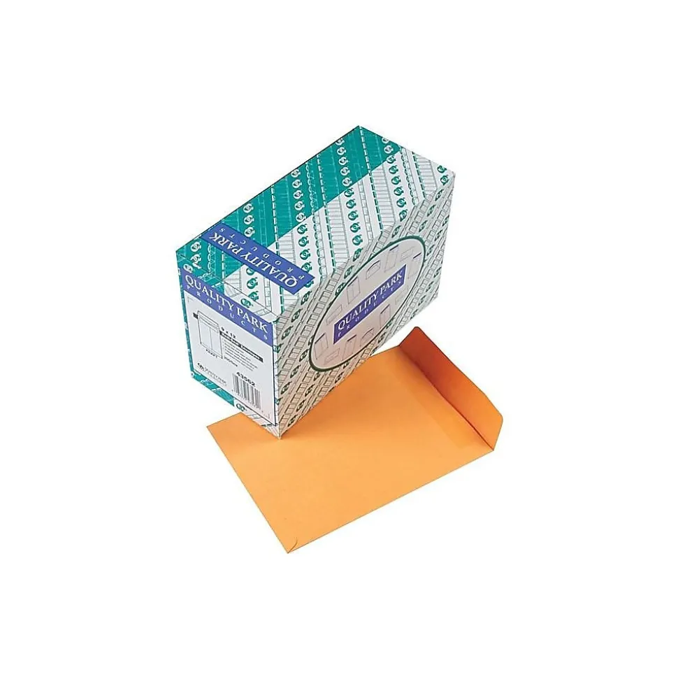 Redi-Seal Kraft Catalog Envelopes, 9" x 12", Brown Kraft, 250/Box (QUA43562) | Quality Park Best Sale