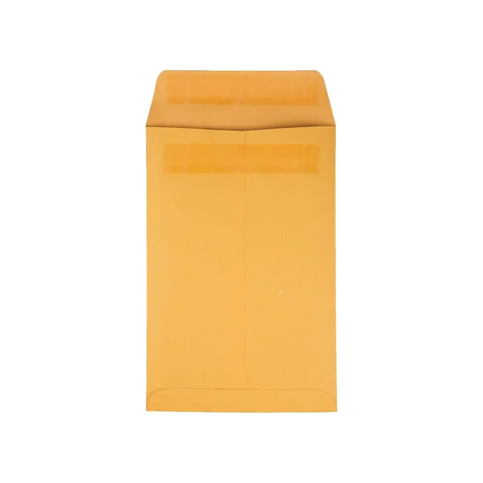 Redi-Seal Kraft Catalog Envelopes, 6.5" x 9.5", Kraft, 250/Box (QUA43362) | Quality Park Clearance