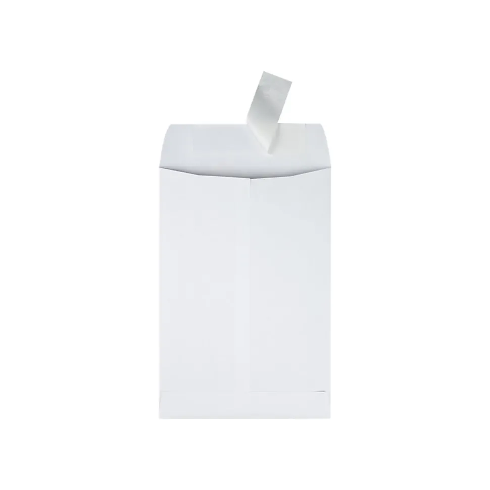 Redi-Strip Catalog Envelopes, 6.5" x 9.5", White Wove, 100/Box (QUA44334) | Quality Park Discount