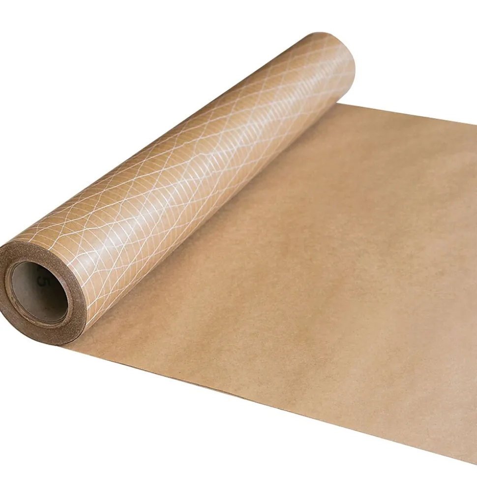 Reinforced Kraft Paper Rolls, 48" x 300', Kraft, 1/Roll (KPR4850) | Partners Brand Cheap