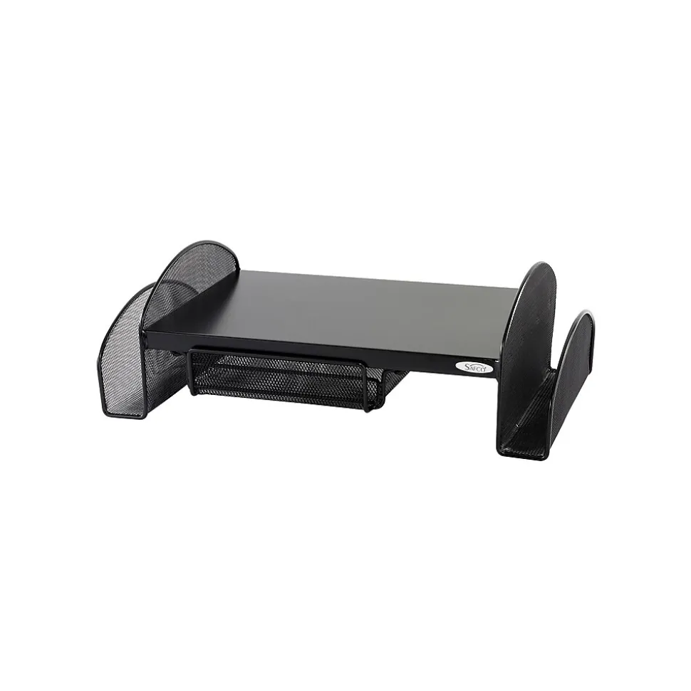 Onyx Monitor Stand, Adjustable, Black (2159BL) | Safco Shop