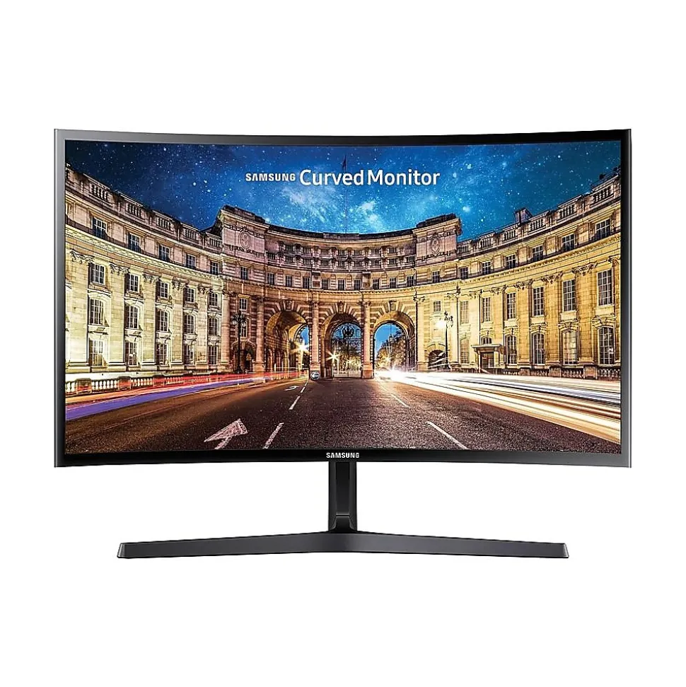 CF398 LC27F398FWNXZA 27" LED Monitor, High Glossy Black | Samsung New