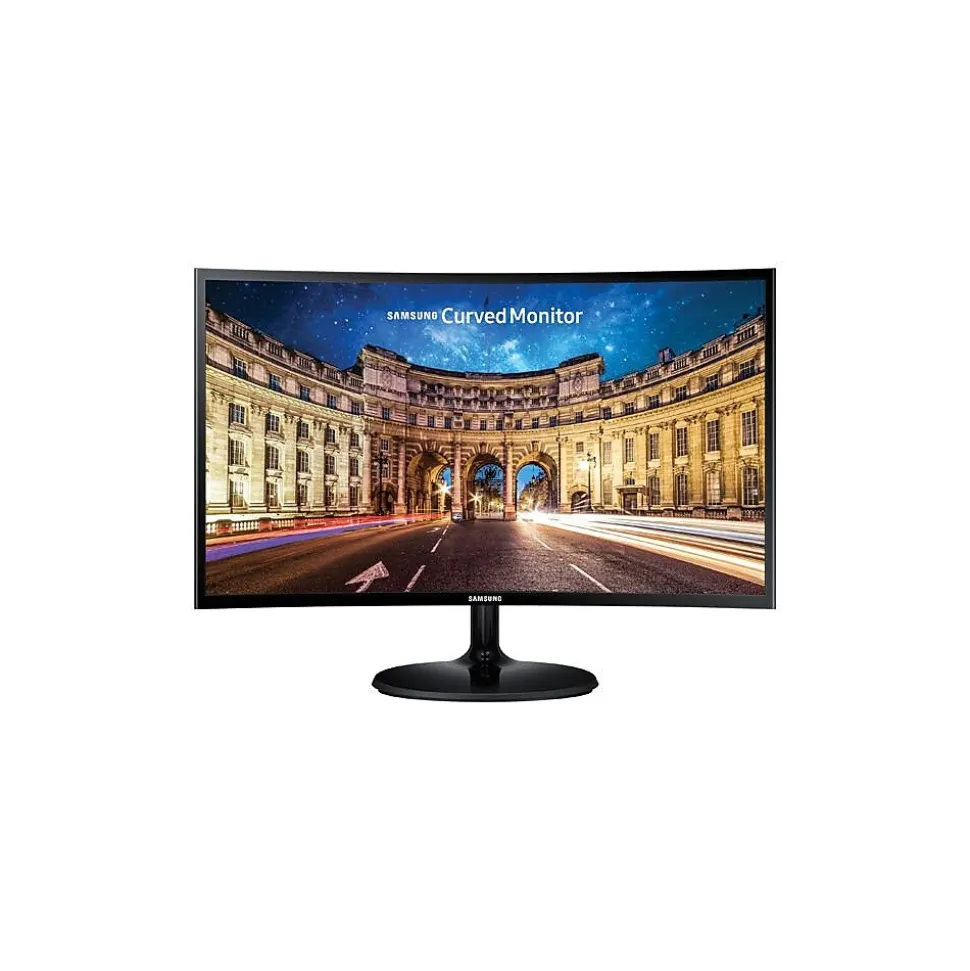 LU32J590UQNXZA 32" UHD Monitor, Dark Gray/Blue | Samsung Store