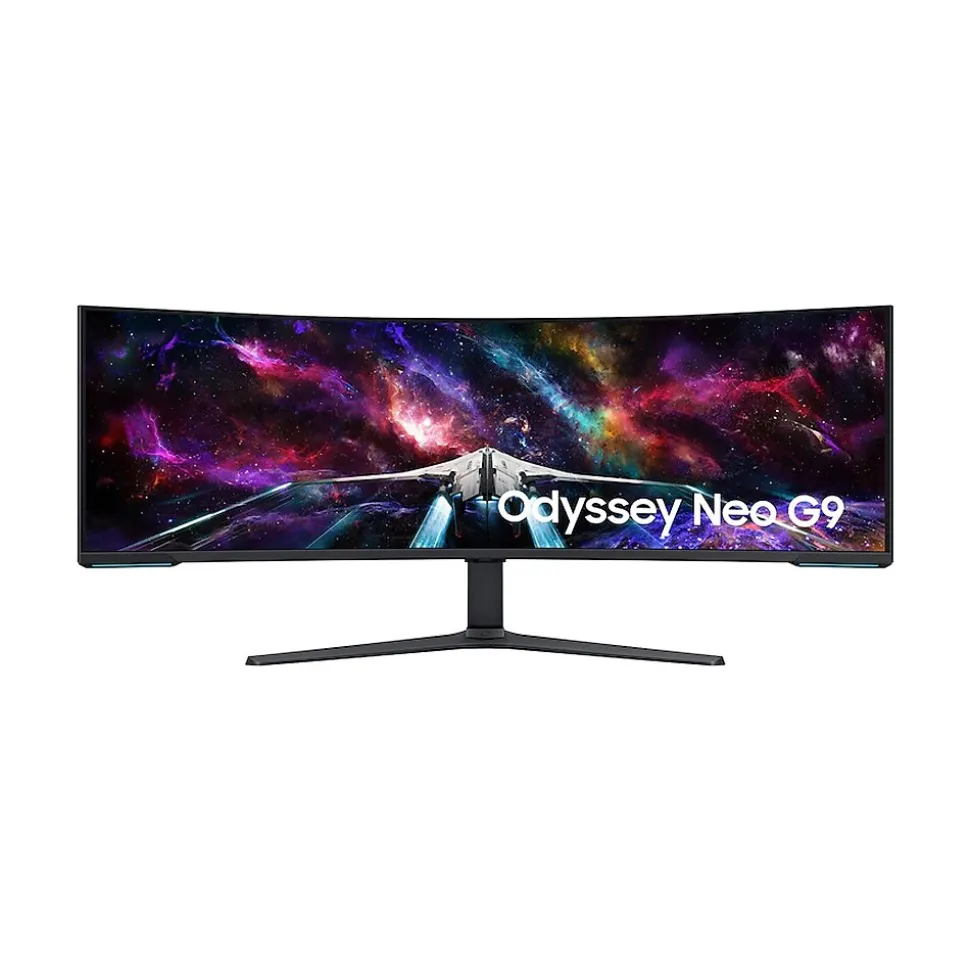 Odyssey Neo G9 57" Curved 4K Ultra HD 240Hz QLED Gaming Monitor, Black/White (LS57CG952NNXZA) | Samsung Clearance