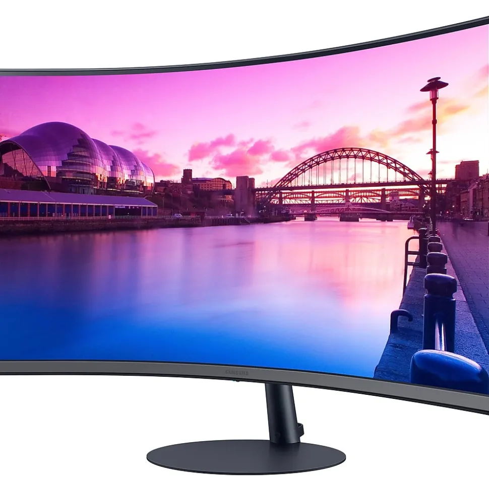 S39C 27" Curved 75Hz LED Monitor, Black (LS27C392EANXGO) | Samsung Cheap