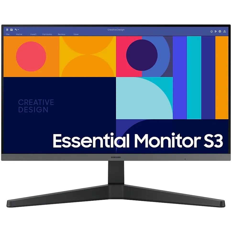 S33GC 27" 100 Hz LCD Business Monitor, Black (S27C332GAN) | Samsung Clearance