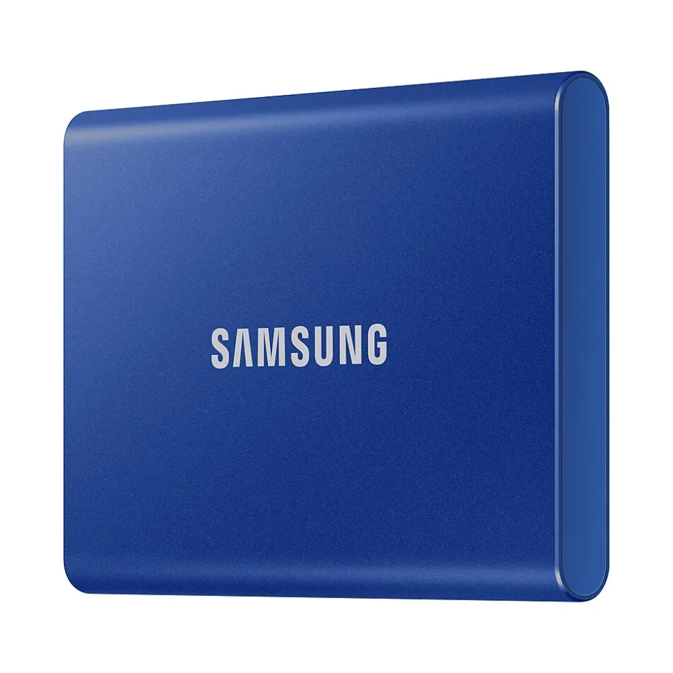 T7 2TB USB 3.2 Portable Solid State Drive, Blue (MU-PC2T0H/AM) | Samsung Shop