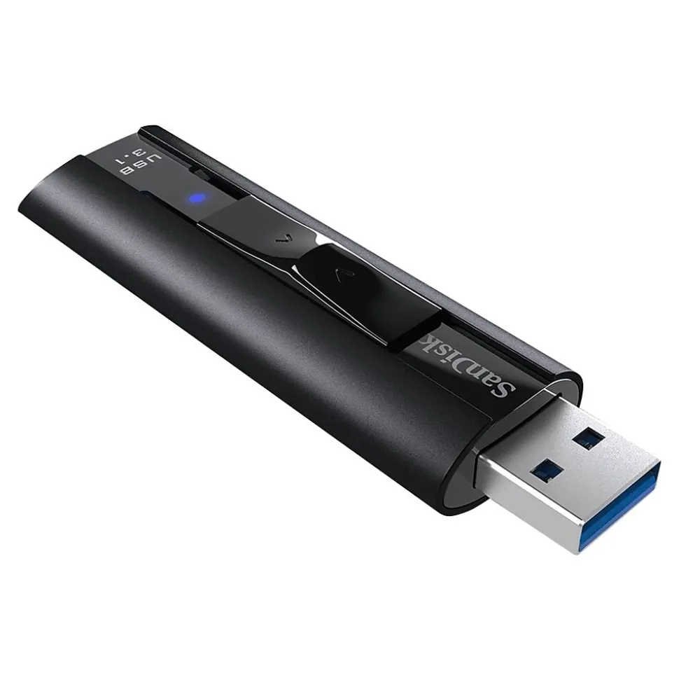 Extreme Pro 256GB USB 3.1 Type A Flash Drive, Black (SDCZ880-256G-A46) | SanDisk Flash Sale