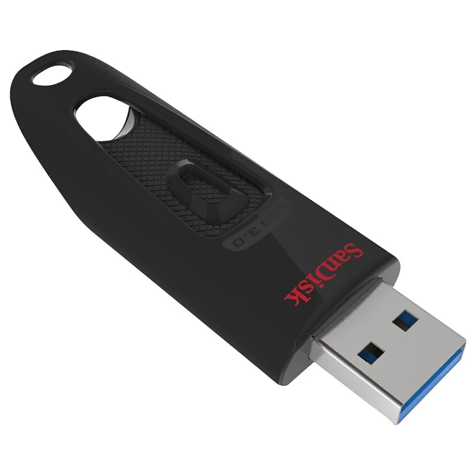 Ultra 64GB USB 3.0 Flash Drive, Sleek Black (SDCZ48-064G-A46) | SanDisk Store