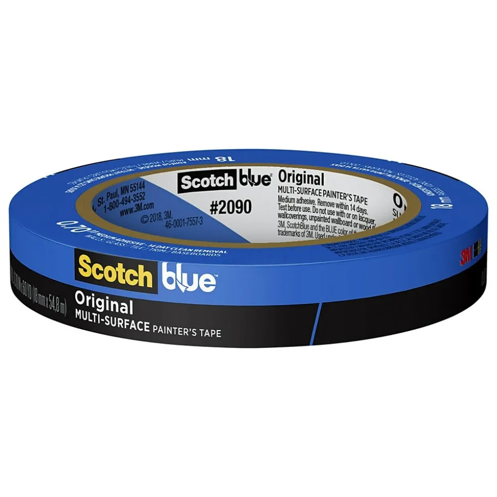 Blue ORIGINAL Painter's Tape, 0.70" x 60 yds. (2090-18E-G) | Scotch Hot