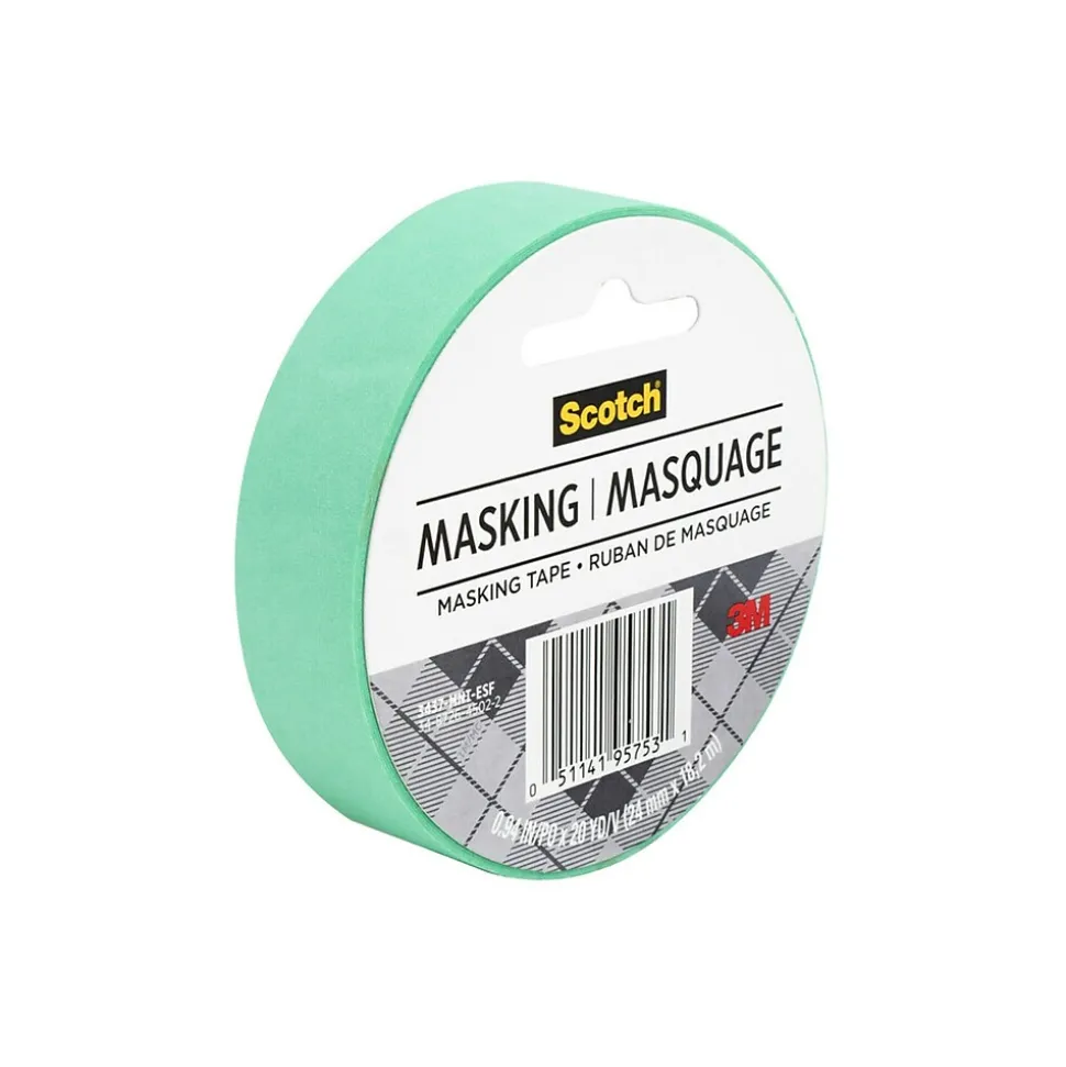 ® Expressions Masking Tape, .94" x 20 yds., Mint Green (3437-MNT) | Scotch Fashion