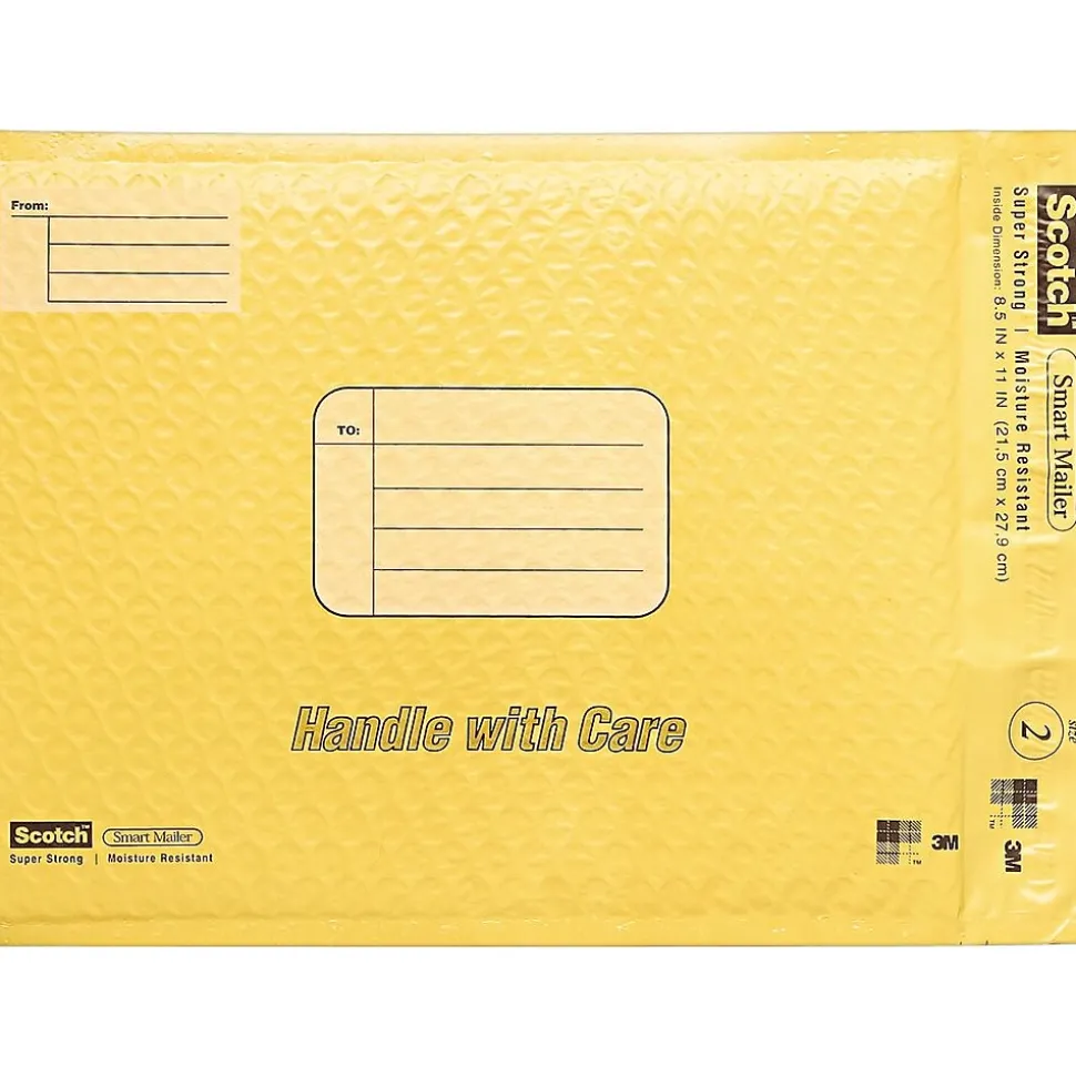 ™ Poly Bubble Mailer, 8.5" x 11.25" (8914-ESF) | Scotch Best Sale