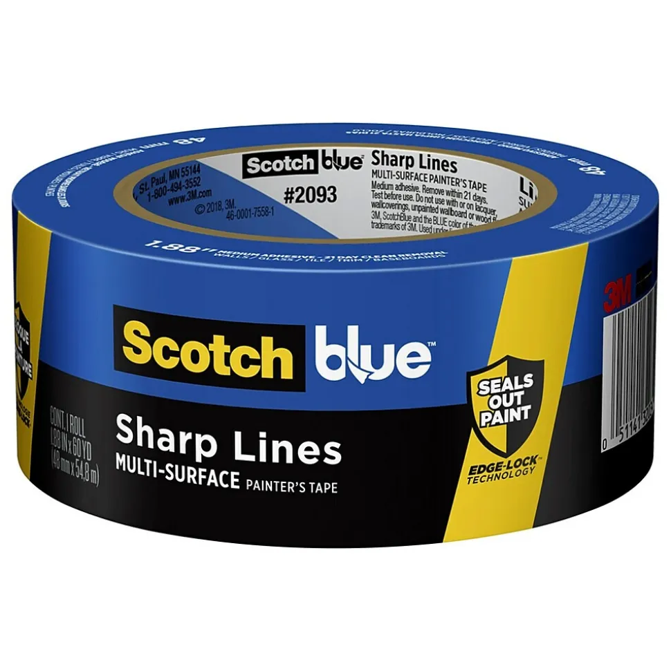 Sharp Lines 1.88" x 60 yds. Medium Painter Tape, Blue (2093-48EC) | ScotchBlue Cheap