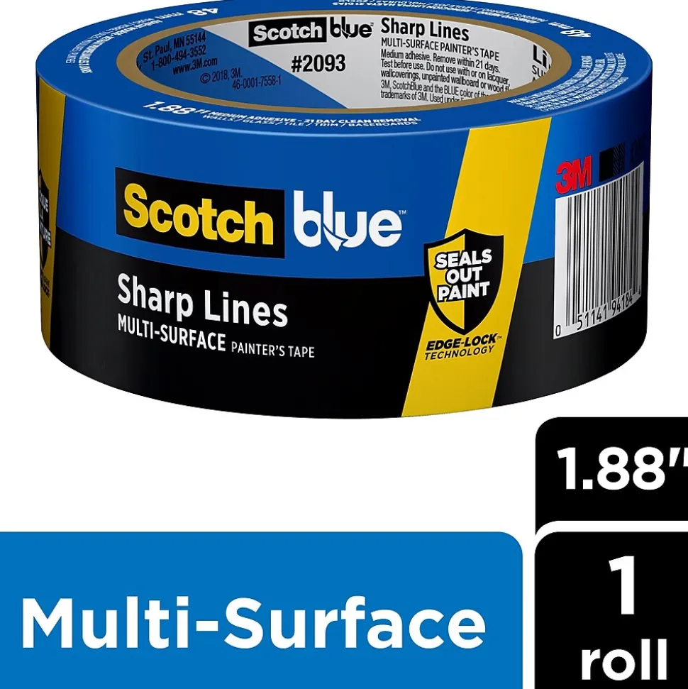 Sharp Lines 1.88" x 60 yds. Medium Painter Tape, Blue (2093-48EC) | ScotchBlue Cheap