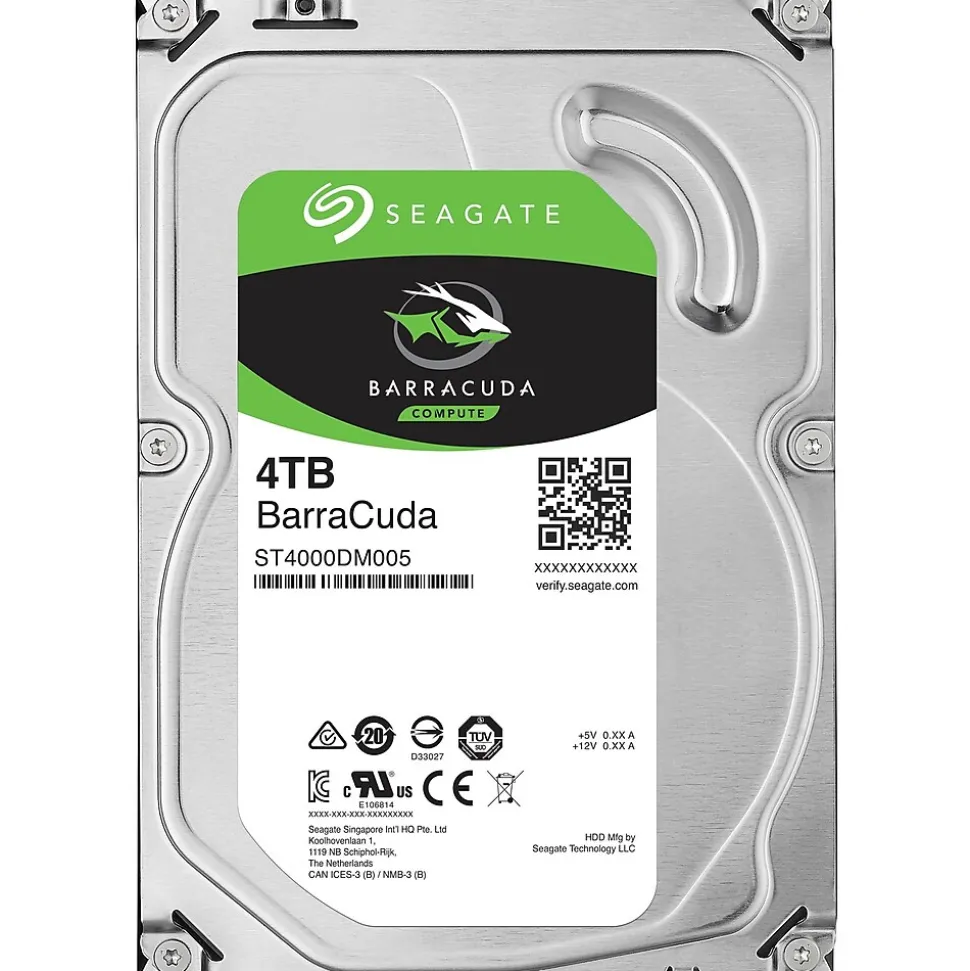 Barracuda ST4000LM024 4 TB 2.5" Internal Hard Drive (ST4000LM024) | Seagate Fashion