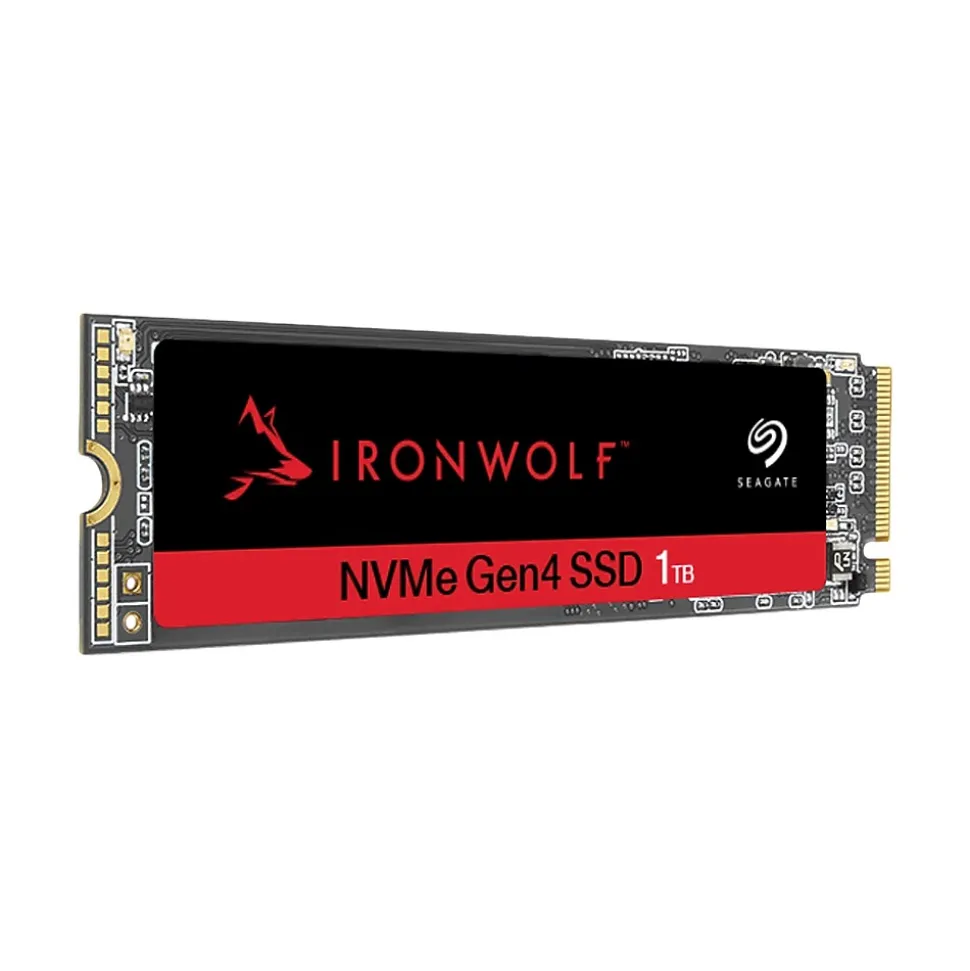 IronWolf 525 1TB M.2 PCIe Gen 4 NVMe 1.3 Internal Solid-State Drive, TLC (ZP1000NM3A002) | Seagate Flash Sale