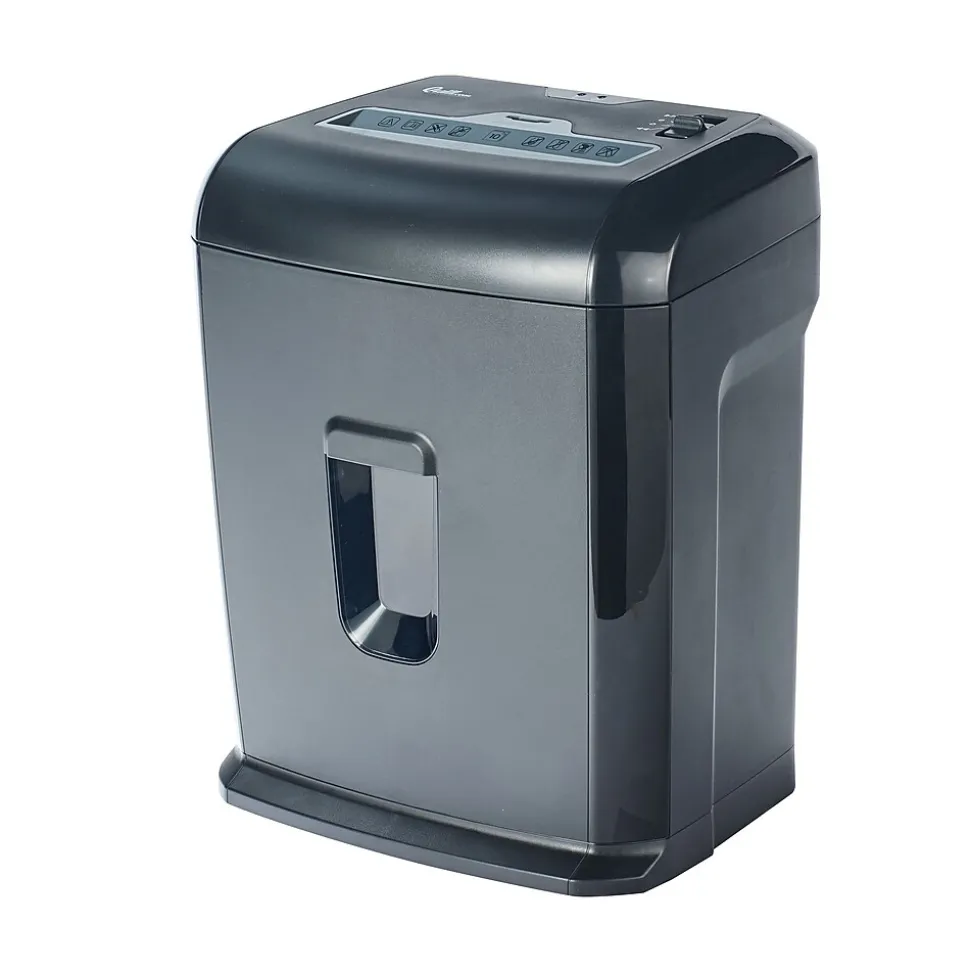 10-Sheet Cross-Cut Shredder (QL-TXC102A) | Quill Brand Discount