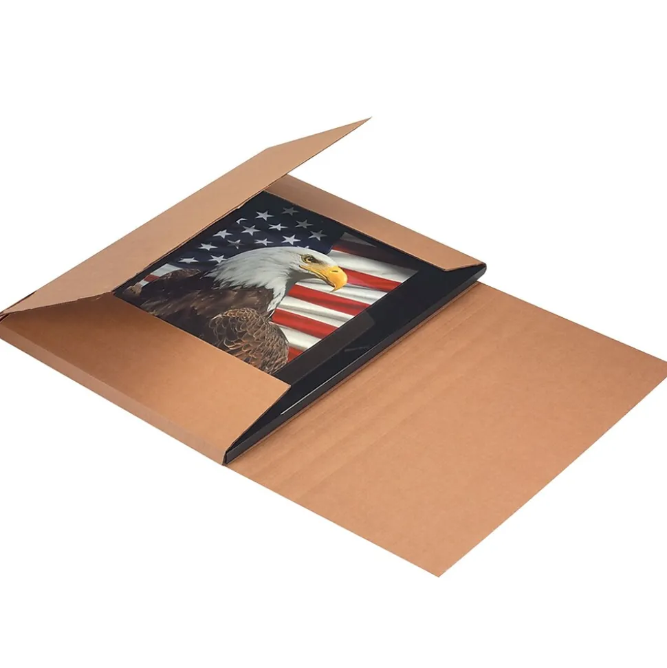 Jumbo Mailers, 36" x 24" x 6", Kraft, 20/Bundle (M36246) | SI Products Cheap