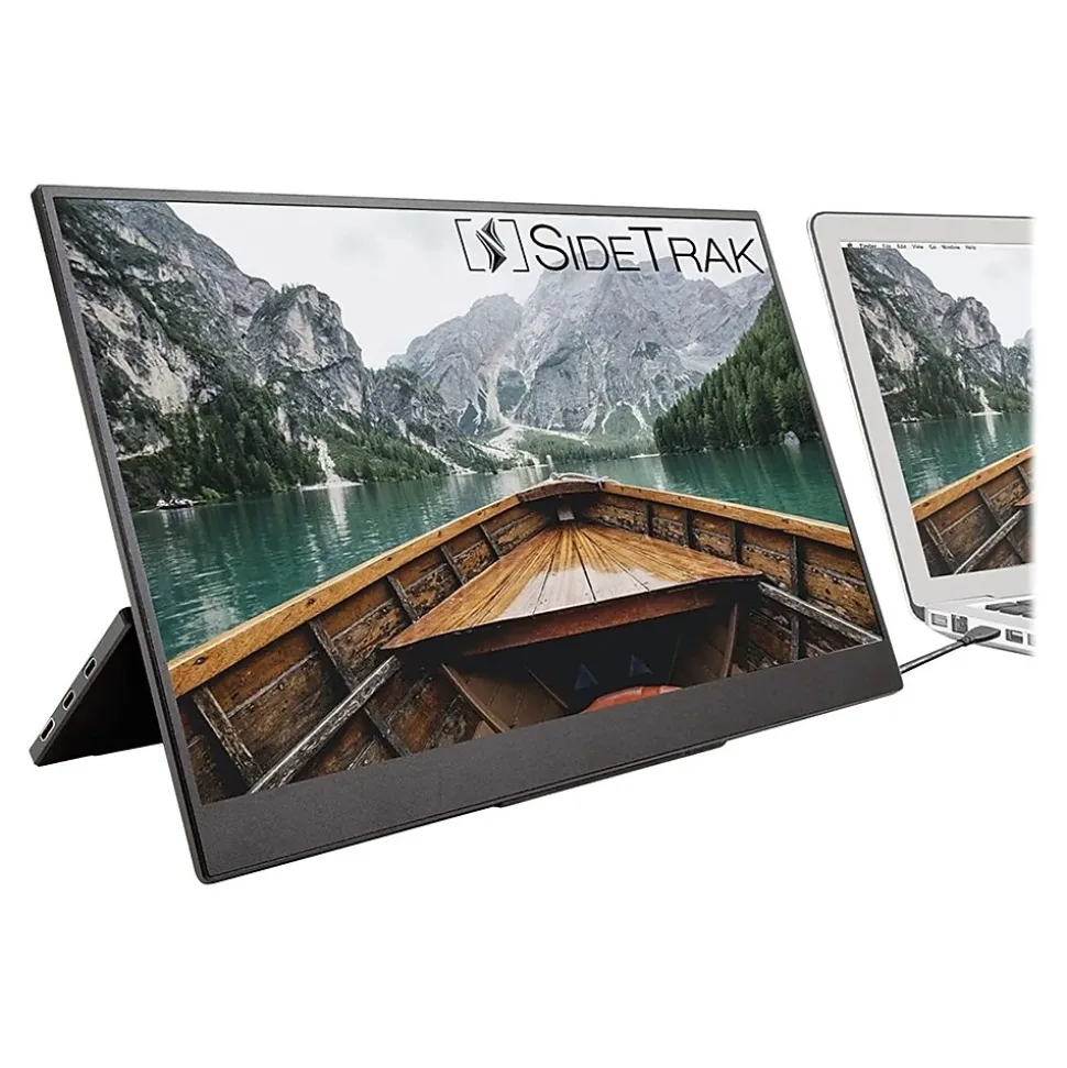 Solo 15.6" 60 Hz LED Portable Monitor, Black (STFRHDTC15BL) | SideTrak Cheap