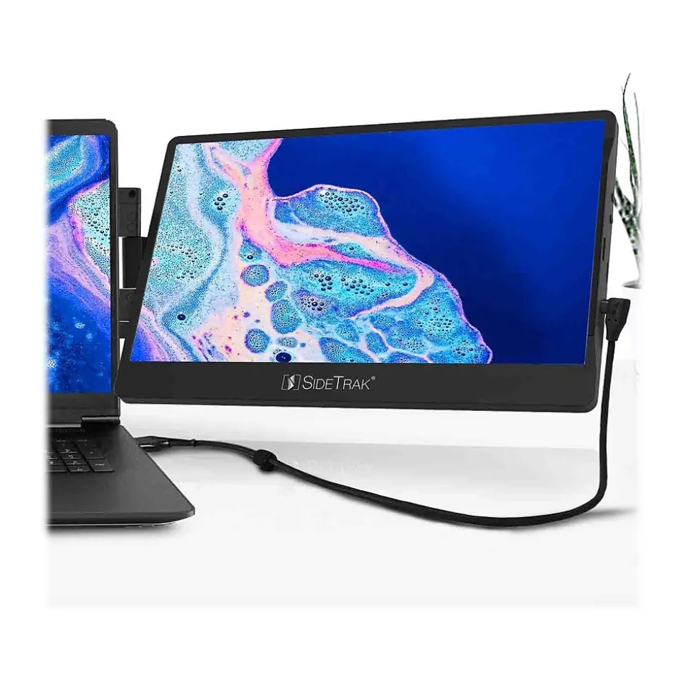 Swivel 12.5" 60 Hz LED Portable Monitor, Black (STTL12BL) | SideTrak Best Sale