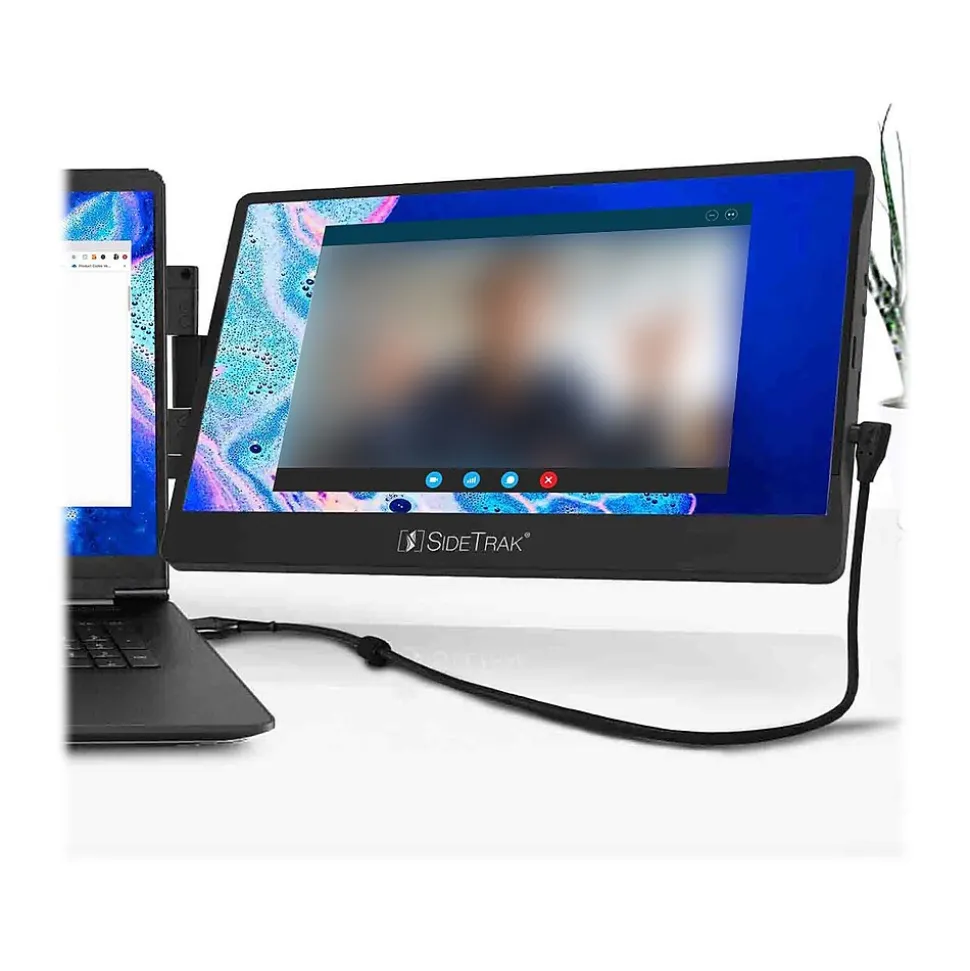 Swivel 12.5" 60 Hz LED Portable Monitor, Black (STTL12BL) | SideTrak Best Sale