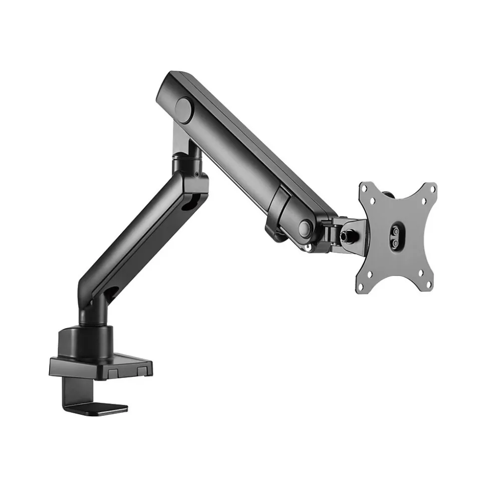 Aluminum Mechanical Spring Slim Monitor Arm - Single, Up to 32", Black (CE-MT2T12-S1) | SIIG Online