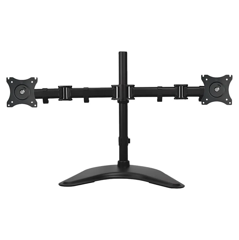 Articulated Freestanding Dual Monitor Desk Stand - 13"-27" Mounting kit, Up to 27", Black (CE-MT1U12-S1) | SIIG Store