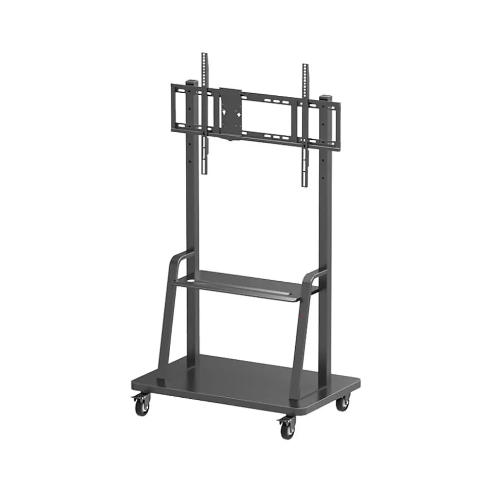 Adjustable Heavy-Duty Mobile Stand, 86", Black (FS-SBID-200) | Smart Cheap