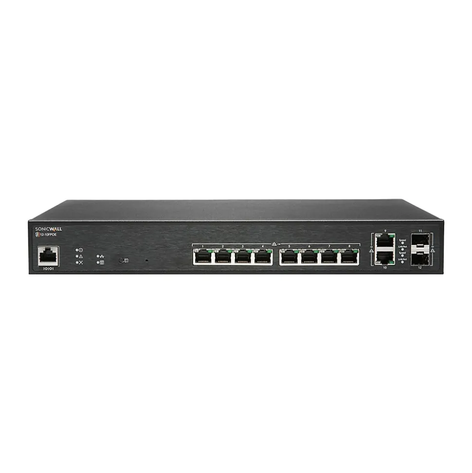 10-Port Gigabit Ethernet Managed Switch (02-SSC-8371) | Sonicwall Shop