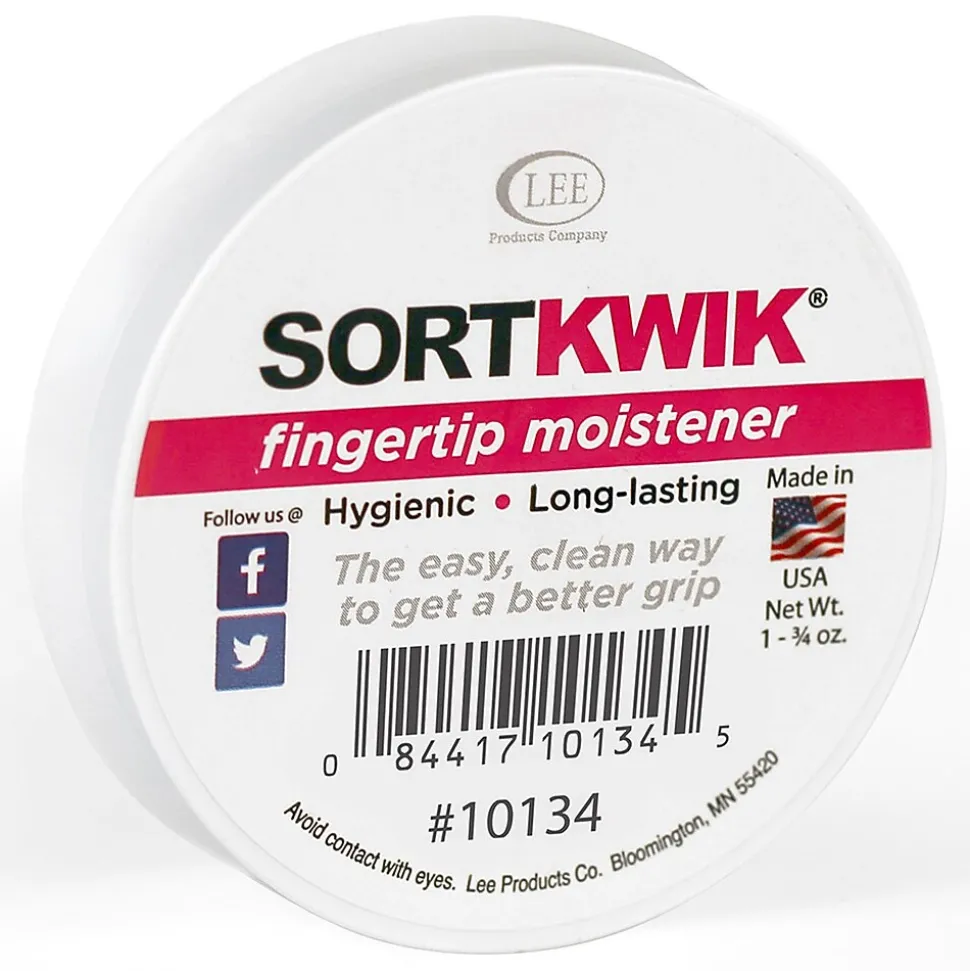 1.75 oz. Fingertip Moistener, Pink (10134) | Sortkwik Hot