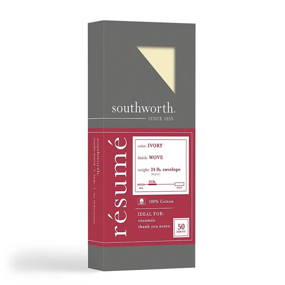 Cotton #10 Inter-Departmental Envelope 4 1/8" x 9 1/2", Ivory, 50/Pack (R14I-10L) | Southworth Best Sale