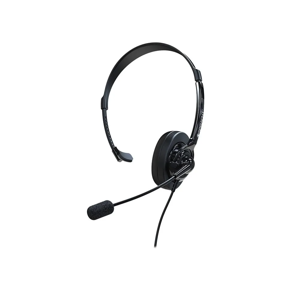 ZUM Noise Canceling Mono Headset, Over-the-Head, Black (ZUM350M) | Spracht Cheap