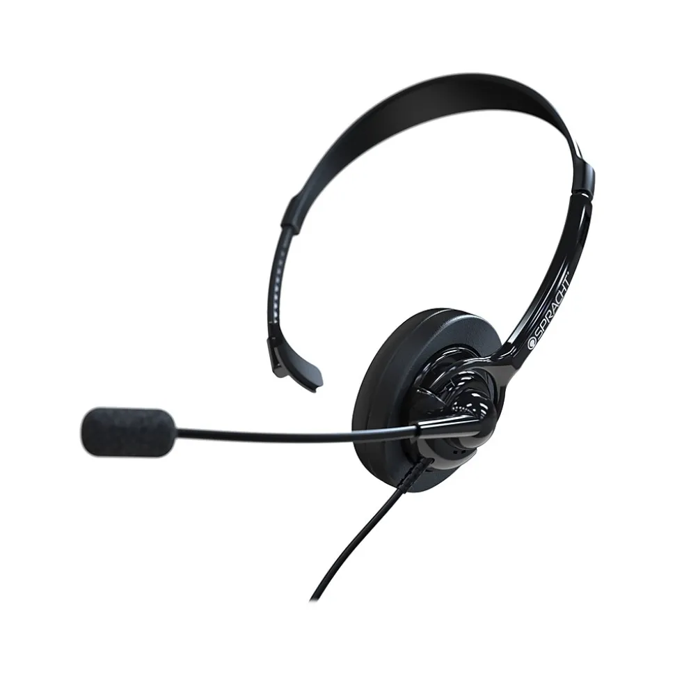 ZUM Noise Canceling Mono Headset, Over-the-Head, Black (ZUM350M) | Spracht Cheap