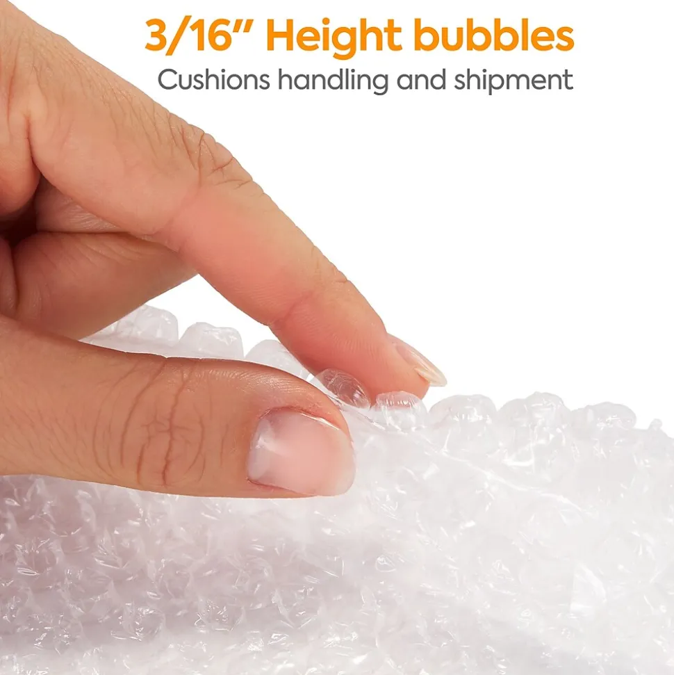 3/16" Standard Bubble Roll, Recycled, 24"W x 175' (4072831) | Staples Flash Sale