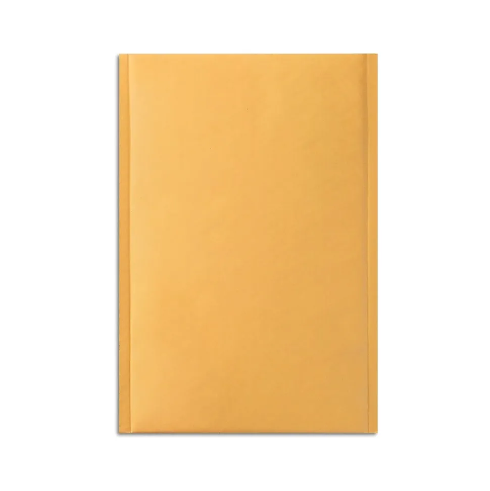 10.25" x 13.5" Self-Sealing Bubble Mailer, #4, Kraft, 100/Carton (ST56595) | Staples New